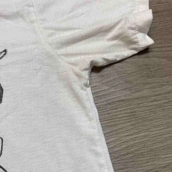 Sonic Youth Sister 87 Tour Reprint Crop Top Single Stitch Size Small - Picture 8 of 10